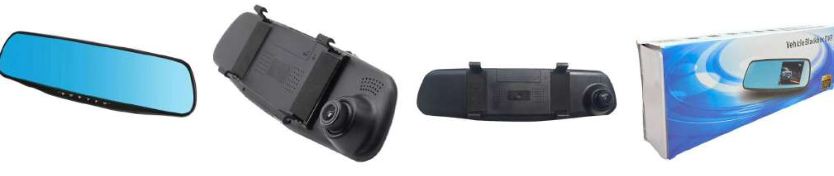 Espejo retrovisor tv doble cámara para c