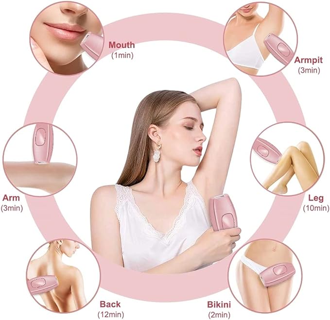 DEPILADORA LASER IPL SIN DOLOR + GAFAS