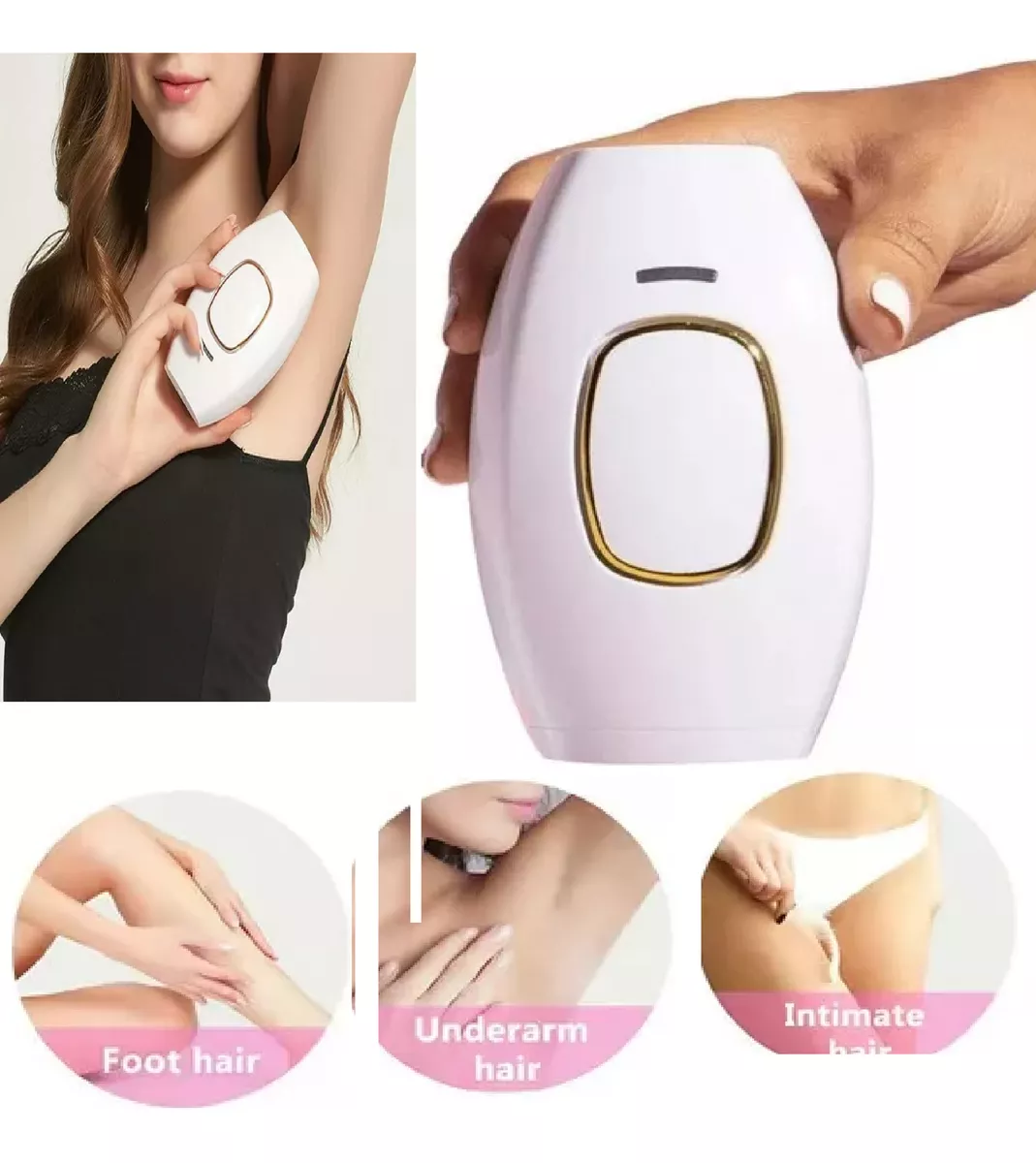 DEPILADORA LASER IPL SIN DOLOR + GAFAS