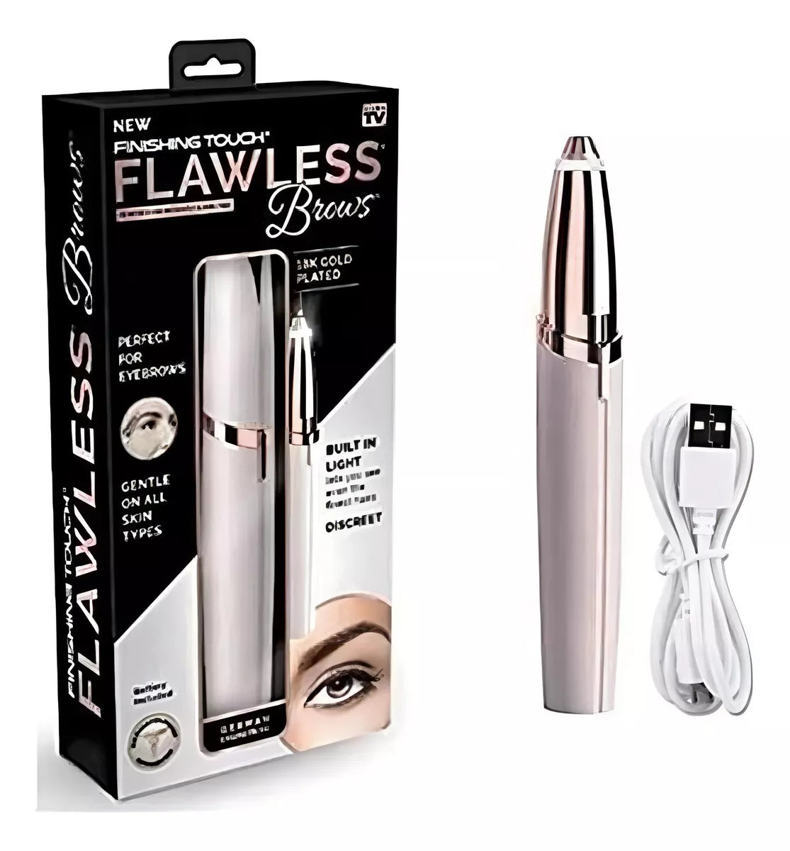 DEPILADOR DE CEJAS  RECARGABLE - Sin dolor, sin drama y cejas listas!!!