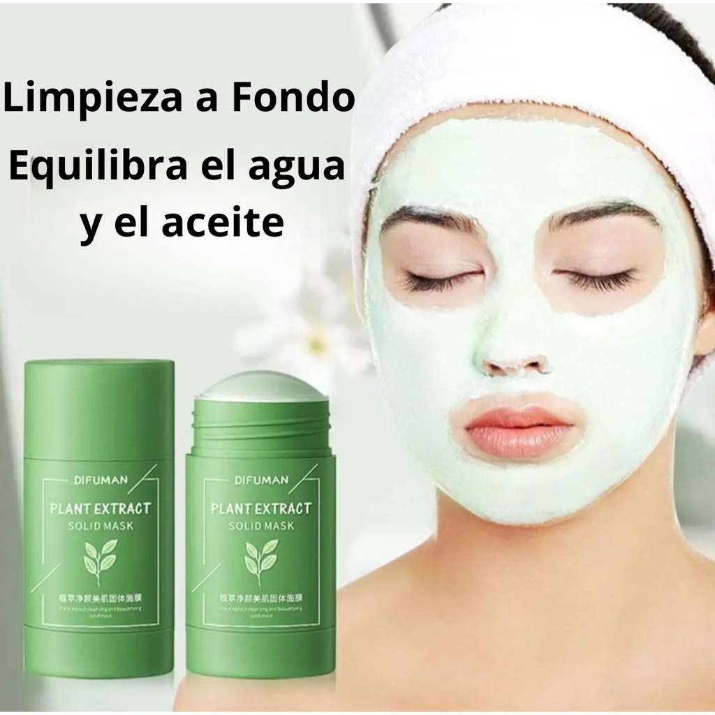 GREEN MAGIC MASK - Perfect Face, Limpieza profunda y permanente